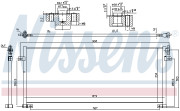 940493 NISSENS kondenzátor klimatizácie 940493 NISSENS