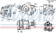 98424 AGR-Ventil ** FIRST FIT ** NISSENS