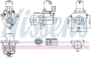 98510 AGR-Ventil ** FIRST FIT ** NISSENS