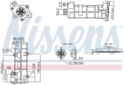 989458 NISSENS chladič pre recirkuláciu plynov 989458 NISSENS