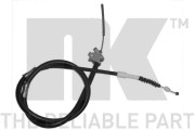 904577 Tažné lanko, parkovací brzda NK