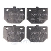 9221 Sada brzdových destiček, kotoučová brzda OPTIMAL