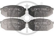 9309 OPTIMAL sada brzdových platničiek kotúčovej brzdy 9309 OPTIMAL