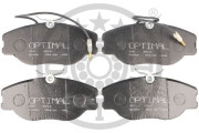 9913 OPTIMAL sada brzdových platničiek kotúčovej brzdy 9913 OPTIMAL