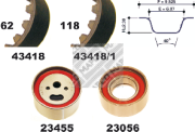 23418 ozubení,sada rozvodového řemene MAPCO