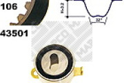 23501 ozubení,sada rozvodového řemene MAPCO