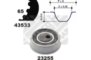 23533 ozubení,sada rozvodového řemene MAPCO
