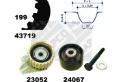 23719 ozubení,sada rozvodového řemene MAPCO
