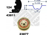 23825 ozubení,sada rozvodového řemene MAPCO