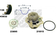 41832 Vodní pumpa + sada ozubeného řemene MAPCO