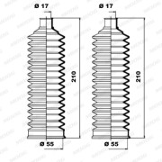K150172 MOOG manżeta riadenia - opravná sada K150172 MOOG