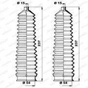 K150204 MOOG manżeta riadenia - opravná sada K150204 MOOG
