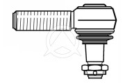 50030 SIDEM hlava/čap spojovacej tyče riadenia 50030 SIDEM