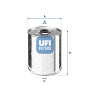20.012.00 Olejový filtr UFI