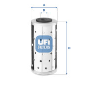 21.059.00 Palivový filtr UFI