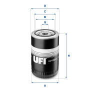 23.102.02 Olejový filtr UFI