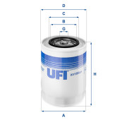 23.108.01 UFI olejový filter 23.108.01 UFI