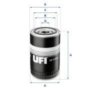23.110.02 UFI olejový filter 23.110.02 UFI