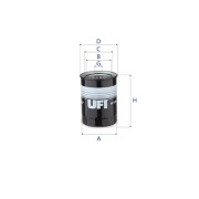 23.121.00 Olejový filtr UFI
