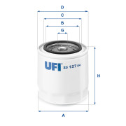 23.127.04 Olejový filtr UFI