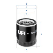 23.129.02 UFI olejový filter 23.129.02 UFI