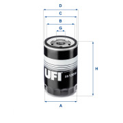 23.130.00 Olejový filtr UFI