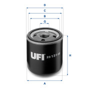 23.131.00 UFI olejový filter 23.131.00 UFI