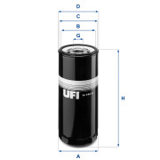 23.144.02 Olejový filtr UFI