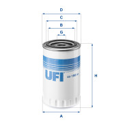23.198.00 Olejový filtr UFI