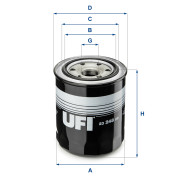 23.248.00 UFI olejový filter 23.248.00 UFI