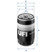 23.249.00 UFI olejový filter 23.249.00 UFI