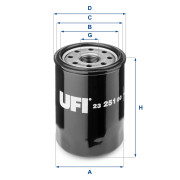 23.251.00 Olejový filtr UFI