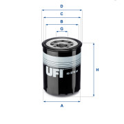 23.274.00 Olejový filtr UFI