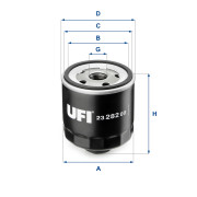 23.282.00 UFI olejový filter 23.282.00 UFI