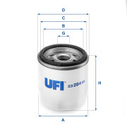 23.284.00 Olejový filtr UFI