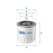 23.290.00 UFI olejový filter 23.290.00 UFI