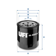 23.452.00 UFI olejový filter 23.452.00 UFI