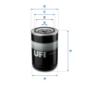 23.459.00 UFI olejový filter 23.459.00 UFI