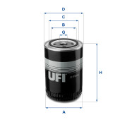 23.459.00 Olejový filtr UFI