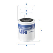 23.467.00 Hydraulický filtr, automatická převodovka UFI