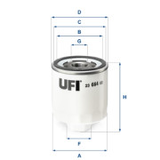 23.664.00 Olejový filtr UFI