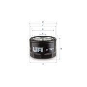 23.730.00 UFI hydraulický filter automatickej prevodovky 23.730.00 UFI