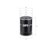 23.753.00 UFI hydraulický filter automatickej prevodovky 23.753.00 UFI