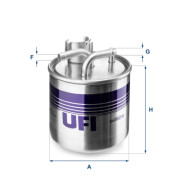 24.002.00 UFI palivový filter 24.002.00 UFI