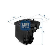 24.027.00 Palivový filtr UFI