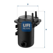 24.052.00 Palivový filtr UFI