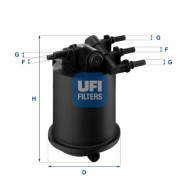 24.086.00 Palivový filtr UFI