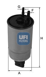 24.110.00 Palivový filtr UFI