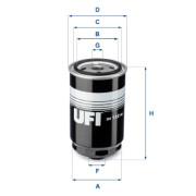 24.122.00 Palivový filtr UFI