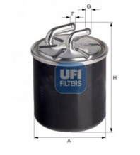 24.126.00 UFI palivový filter 24.126.00 UFI